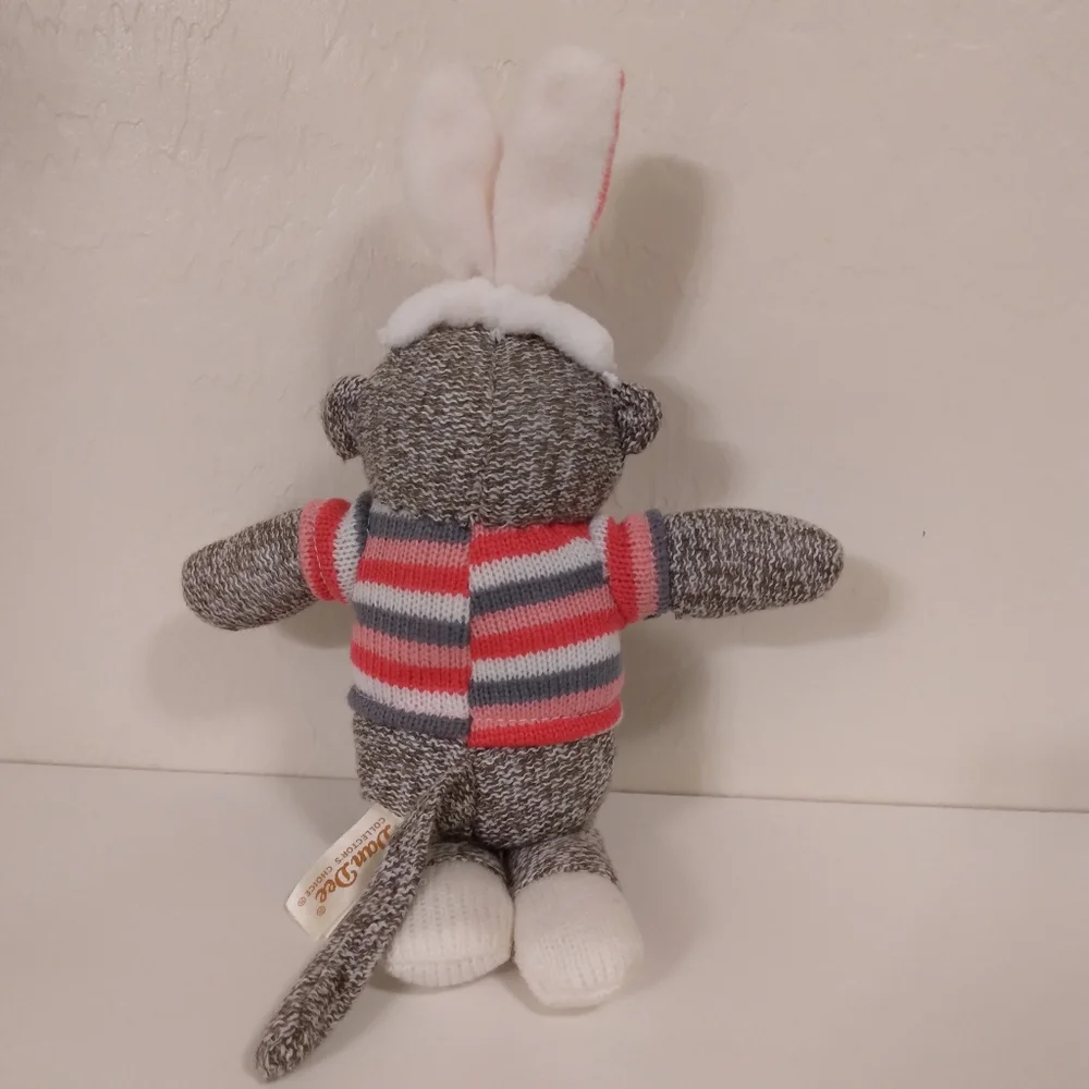 Dan Dee Bunny Sock Monkey - Picture 2 of 3
